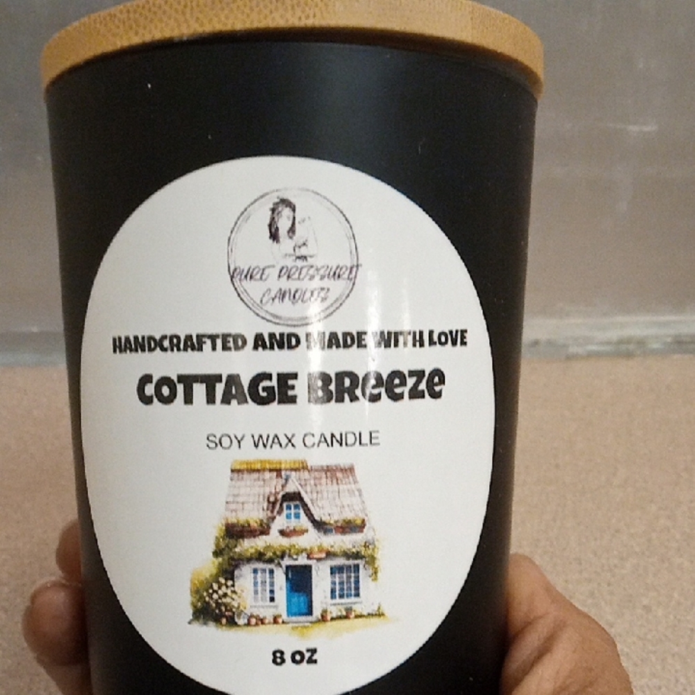 Pure Presure Candles Cottage Breeze Soy Wax Candle